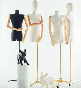Mannequins en tissu plastique, 5 pièces, dentelle <span class=keywords><strong>de</strong></span> lin, affichage bon marché à vendre - Product Image 1
