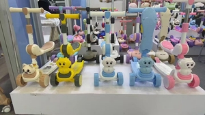 Trottinette pliable pour enfants de 1 à 5 <span class=keywords><strong>ans</strong></span>, trottinette pour bébé réglable en hauteur, légère, à une seule plaque - Product Image 6