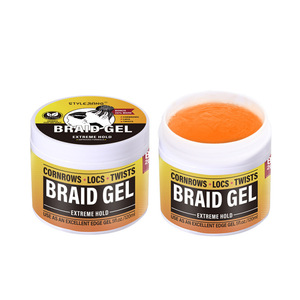Gel Vegano Herbal para Trenzas y Locs, Anti-Frizz, Alto Brillo, Texturizador sin Enjuague para Peinado - Product Image 1