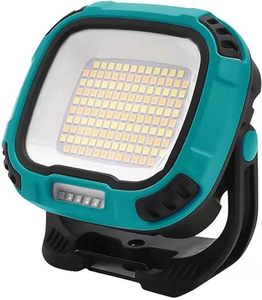 Lampe de travail portative rechargeable à piles avec support et base magnétique - Product Image 1