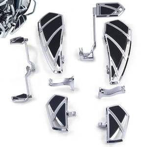 <span class=keywords><strong>Kit</strong></span> Pedane Pilota Phantom e Leva del Cambio Passeggero per Harley Touring Street Road King Electra Glide 2008-2013 - Product Image 2