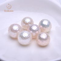 Perles d'eau douce blanche Edison, pour la fabrication de bijoux, en vrac, grande taille, 12 à 13mm, nouveau modèle
