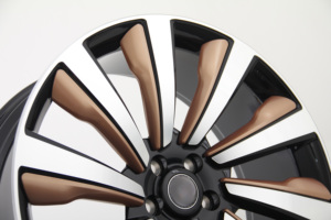 Ruedas forjadas de aluminio con radios de bronce múltiple de 42,5mm y 22/23 pulgadas de alta calidad WHEELSHOME MAONS para el nuevo <span class=keywords><strong>Range</strong></span> <span class=keywords><strong>Rover</strong></span> - Product Image 6