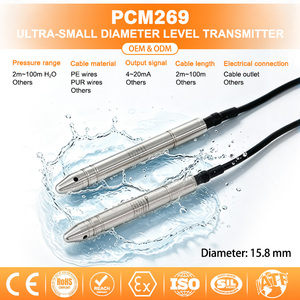 Capteur de niveau d'eau submersible professionnel OEM ODM de 15,8 mm à très petit diamètre, 4-20 mA, pour pipeline industriel, solution d'approvisionnement unique - Product Image 4