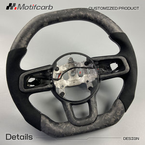 Volante de Fibra de Carbono Forjado Mate Personalizado para Jeep Wrangler JL Rubicon 4x4 Gladiator JT 2018-2026, Mejora del Interior - Product Image 6