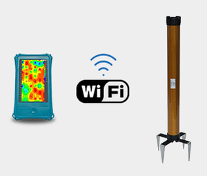 마트 누출 지하 탐지를 ADMT-8HT3 새로운 업그레이드 800m 깊은 물 탐지기/물 탐지기 호스트 화면 - Product Image 3