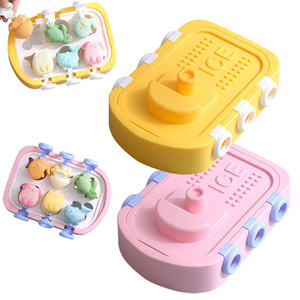 Forme de bateau Silicone à dégagement facile bricolage moule à crème glacée maison pour enfants glaçon Popsicle moule glacière - Product Image 6
