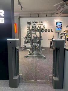 चेहरे की पहचान नियंत्रण स्विंग बैरियर गेट टर्नस्टाइल 304 स्टेनलेस स्टील सुरक्षा पैदल यात्री गेट - Product Image 3