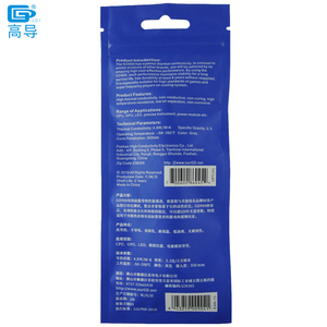 4 PCS Net 4 Grams Gray GD900 4.8W/<span class=keywords><strong>M</strong></span>-K Thermal Conductive Grease Paste Silicone Plaster Heat Sink Compound untuk Pendingin CPU Sheet - Product Image 3