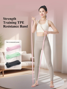 <span class=keywords><strong>Banda</strong></span> de Resistencia para Yoga, Entrenamiento de Fuerza, Rehabilitación, Estiramiento, Tonificación de Glúteos, Entrenamiento de Piernas, <span class=keywords><strong>Banda</strong></span> Elástica - Product Image 2