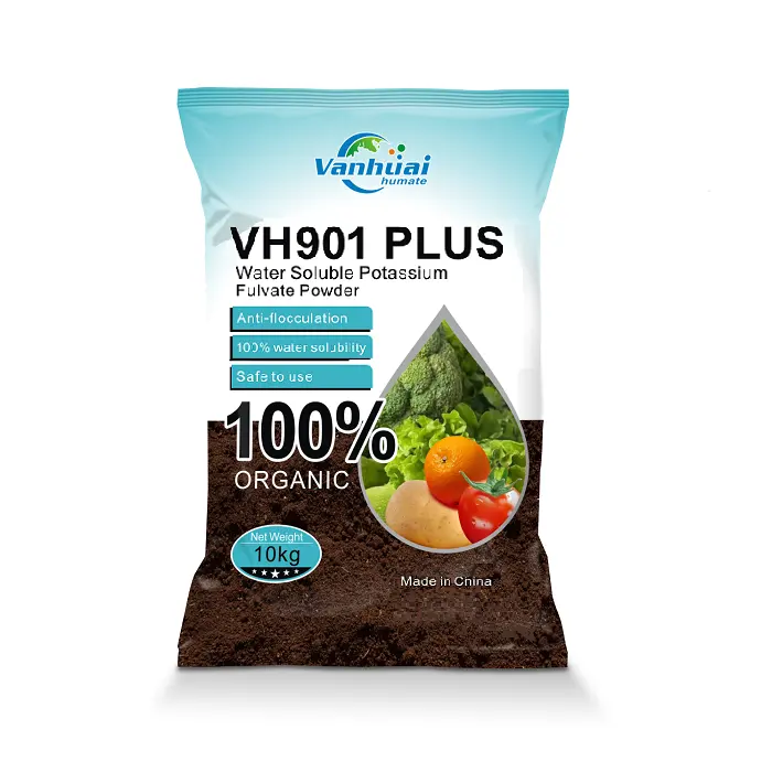 Vanhuai Organic Fertilizer VH901 Plus Brown Powder Potassium Fulvate