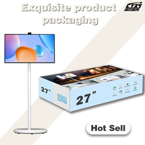 27 Inch Xách Tay Màn Hình Cảm Ứng Thông Minh TV Android 15 FHD 6 + 128GB 9000 Pin Cuộc Họp Bên Live Streaming Thông Minh Máy Bán Hàng Tự Động - Product Image 2