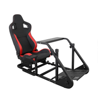 Nouveau support de volant de jeu professionnel avec siège, ensemble simulateur de course automobile et chaise pour jeux vidéo