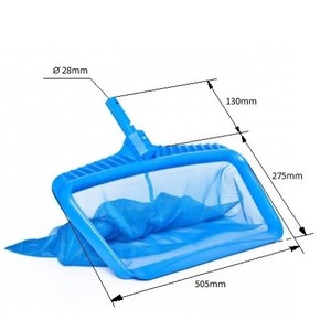 Nhiệm Vụ Nặng Nề Nhựa Hồ Bơi Lá Cào Chất Lượng Cao Hồ Bơi Nước Skimmer Sâu Tay Lá Collector - Product Image 2