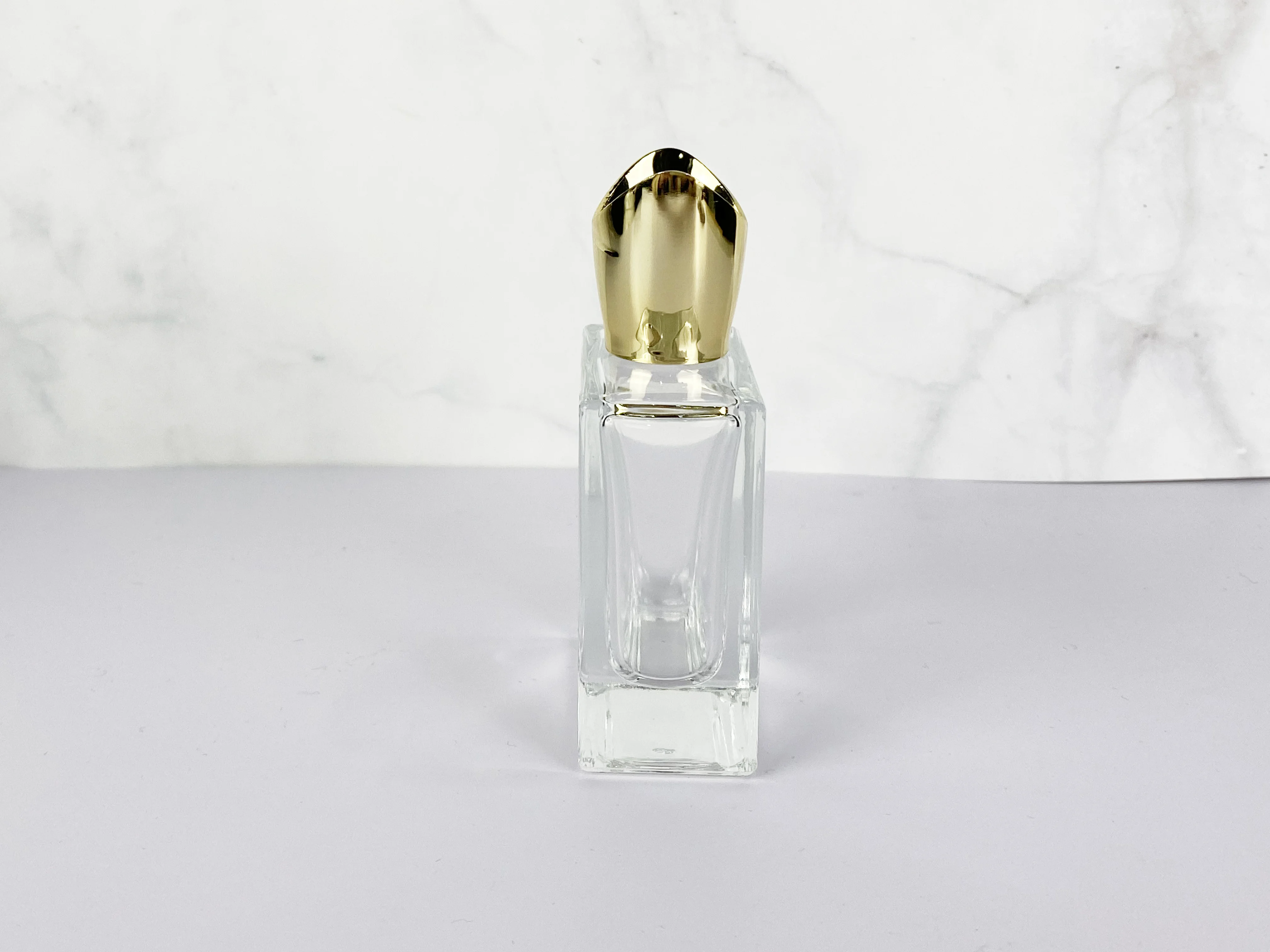 perfume bottle empty 50 ml with luxury cap perfume zamac