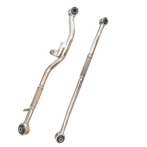 Kit de stabilisation de suspension Y61 avec barre Panhard chromée et barre de réglage avec bagues - Product Image 1
