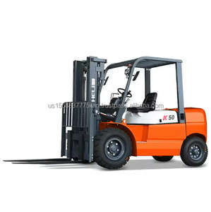 Chariot élévateur diesel HELI d'occasion, modèle 50, 5 tonnes, 8000 lb, moteur diesel, hauteur de levage 3000 mm, prix d'usine, garantie 1 an - Product Image 1