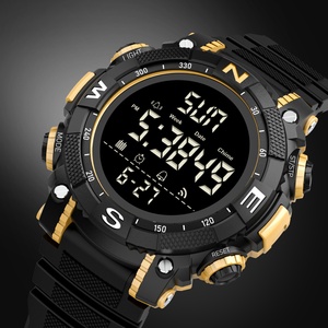 2024 Men's Plastic Digital Sports Watch Luminous Waterproof with Stop Watch Alarm Feature Wholesale New Fashion - Product Image 1
