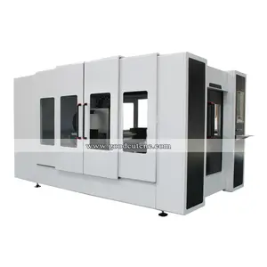 Machine de découpe Laser à Fiber CNC, 1 pièce, niveau de sécurité élevé, couverture complète fermée, prix de coupe
