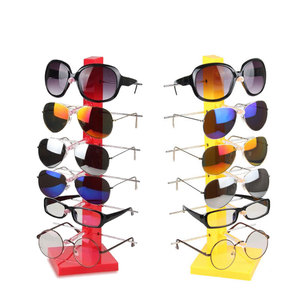 Xách tay Tabletop tùy chỉnh nhựa <span class=keywords><strong>acrylic</strong></span> kính hiển thị giá Kính mát hiển thị giá Kính mắt phụ kiện trang sức hiển thị đứng - Product Image 6