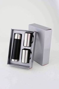 Factory Direct Insulated Stainless Steel Tumbler Set With <b>Straw</b>, Handled and Lidded - Product Image 5