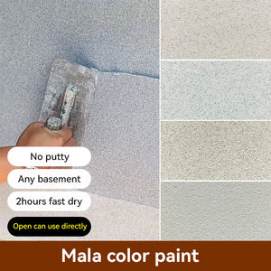 Muestra Gratuita Venta al por Mayor de Fábrica <span class=keywords><strong>Pintura</strong></span> de <span class=keywords><strong>Piedra</strong></span> Natural <span class=keywords><strong>Color</strong></span> Mara Revestimiento Líquido Acrílico Aplicación con Brocha Sin Lavado Micro-Roca de Cal Sin Masilla - Product Image 2