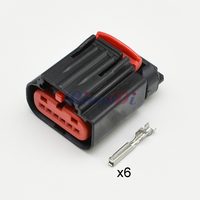 Conector de Sensor de Pedal de Acelerador Tyco de 6 Pines, Enchufe Impermeable para Acelerador, para FORD GM 1438153-5 1-1419168-1