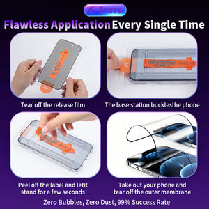 Protector <span class=keywords><strong>de</strong></span> Pantalla <span class=keywords><strong>de</strong></span> Privacidad para iPhone 17 16 Pro Max, Anti-Espía, <span class=keywords><strong>de</strong></span> Vidrio Templado, Sin Burbujas, con Bandeja <span class=keywords><strong>de</strong></span> Instalación, Elimina el Polvo, Gran Venta - Product Image 6