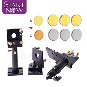 Startnow CO2 Đầu Laser Kit 20Mm Tập Trung Ống Kính Và Kính 25Mm Mo Si Gương Núi Chủ Cho DIY CNC Máy Cắt Kim Loại Cơ Sở Phụ Tùng