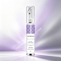 Crème Contour des Yeux Anti-Âge et Anti-Rides Bio Végane OEM au Collagène, Rétinol et Acide Hyaluronique pour Éliminer les Cernes et les Poches