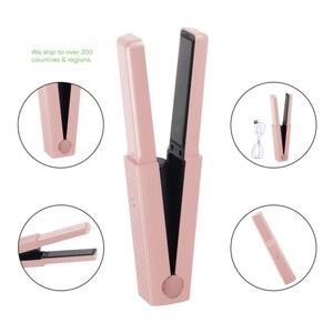 Cepillo Eléctrico Inalámbrico de Cerámica para Alisar y Rizar el Cabello con Calentamiento Rápido y Temperatura Constante - Product Image 1