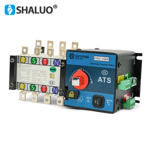 Interruptor de Transferencia Automática de Doble Potencia Suyang 100A Trifásico IP55 con Controlador ATS Modbus - Product Image 3