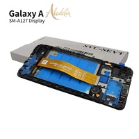 Service d'Assemblage Original Pack Écran LCD A127 pour Samsung Galaxy A12 Pièces Détachées de Téléphone Portable Écran LCD avec Châssis Intégré