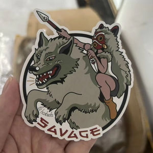 Ensemble d'autocollants découpés à la forme de dessins animés kawaii, autocollants en vinyle sans répétition pour le scrapbooking, le journal et les travaux manuels - Product Image 1