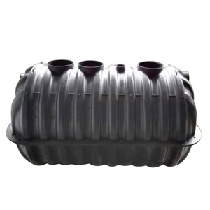 Sistema de tanque séptico desmontable de tres cámaras subterráneas de HDPE Tanque séptico de inodoro de plástico PE - Product Image 2