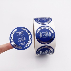 Etiquetas adhesivas de lámina dorada mate impresas con diseño personalizado de bajo <span class=keywords><strong>precio</strong></span> con grabado de título de Libro para novelas de edición limitada - Product Image 1