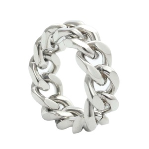 Men's <b>Titanium</b> Steel <b>Chain</b> Ring Silver Color Daily Wear Jewelry Fashion Body <b>Chain</b> - Product Image 1