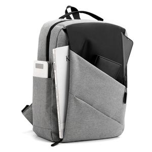 <b>15.6</b> Inch Waterproof Oxford <b>Laptop</b> Backpack With USB Unisex Portable School <b>Laptop</b> <b>Bag</b> Durable Business Travel Backpack - Product Image 2