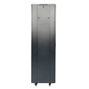 Gabinete de pie de 19 pulgadas y 42U de alta calidad OEM ODM con puerta trasera de malla en acero SPCC, en stock - Product Image 3