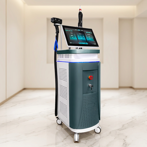 Dispositivo Láser de Diodo 808 NdYAG Vertical con Triple Enfriamiento TEC y ABS, Doble Manípulo, para Depilación Corporal Completa y Corrección de Pigmentación de Cejas - Product Image 1