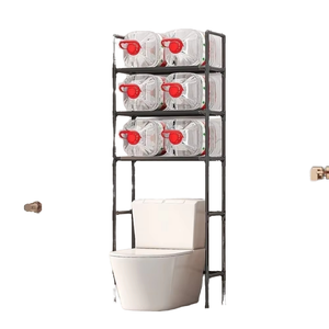 Estante de Almacenamiento para Baño, Sin Necesidad de Perforación, para Inodoro y Lavabo, Ahorra <span class=keywords><strong>Espacio</strong></span>, en Oferta - Product Image 1