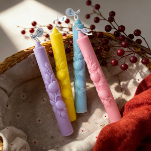 NEW ARRIVAL <strong>POMEGRANATE</strong> SHAPED SOYBEAN WAX SCENTED <strong>CANDLES</strong> for INDOOR - Product Image 5
