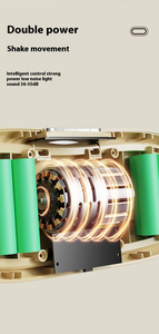 Перезаряжаемая машина для похудения брюшной полости, портативный Вибрационный массаж для похудения с регулируемым поясом-6 режимов 10 уровней 3 тепла - Product Image 6