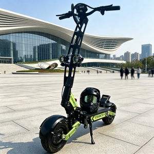 สกู๊ตเตอร์ไฟฟ้า City Commuting Outdoor Off-road All-round Geofought R6 สำหรับผู้ใหญ่ 60V 30AH 40AH 100KM ระยะทางวิ่ง 11 นิ้ว สตาร์ทด้วย NFC - Product Image 1