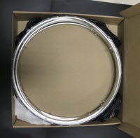 Kingshowstar 15 "17" Quad Rangée Ultra-lumineux Pur Blanc Roue Jante Lumière Offroad Camion Systèmes D'éclairage 4-rangée LED Feux De Roue De Voiture