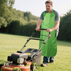 Delantal de Jardinería Resistente y Grueso de 47.6 Pulgadas de Largo con Bolsillo de Almacenamiento, Ropa de Trabajo para Hombres - Product Image 1