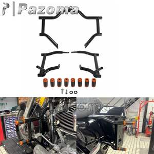 Barre anti-choc pour moto Harley Touring <span class=keywords><strong>Road</strong></span> <span class=keywords><strong>King</strong></span> Electra Street Glide <span class=keywords><strong>CVO</strong></span> ST <span class=keywords><strong>2014</strong></span> +, 2 étapes - Product Image 5