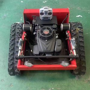 Tagliaerba Telecomandato con Cingoli in Gomma, Macchina a Benzina per Lavori di Taglio <span class=keywords><strong>Erba</strong></span> su Pendenze Ripide - Product Image 2