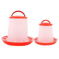 Nouveau seau d'alimentation pour poulets, canards et oies avec grille intégrée pour usage agricole