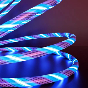 2.4A高速充電USB磁気ケーブル3-in-1 LEDマルチカラーボックスユニバーサルコンピュータ用純粋銅卸売在庫 - Product Image 6